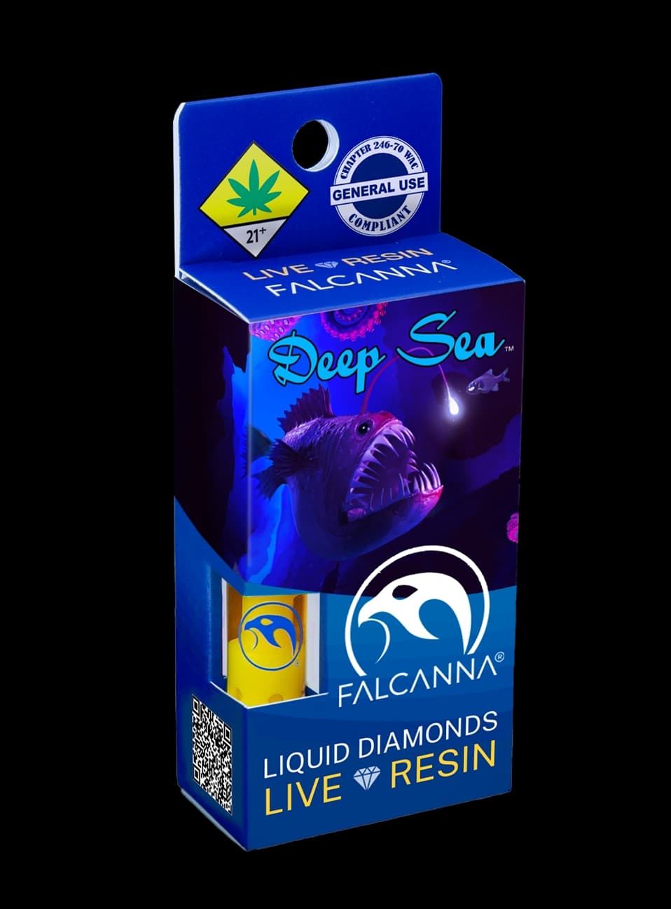 Falcanna cannabis vape cartridges, 510 thread live resin and HTE carts, Olympic Peninsula Washington